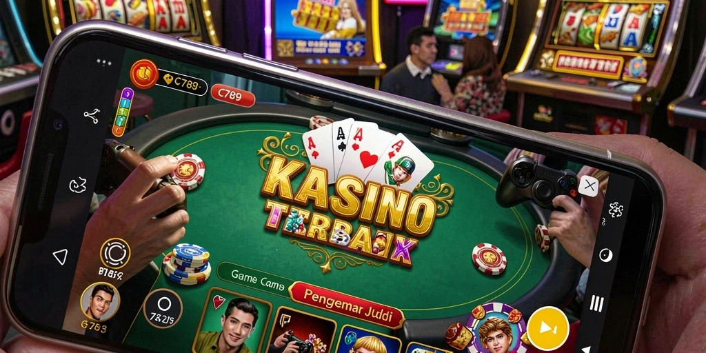 Screenshot C789 yang menampilkan pengalaman permainan kasino yang mendebarkan.