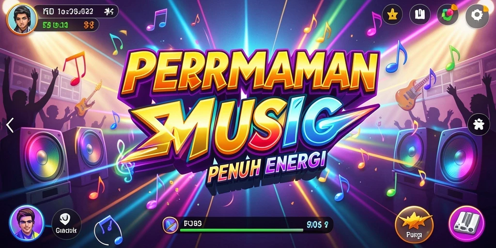 Screenshot F08 menampilkan momen seru saat bermain musik.