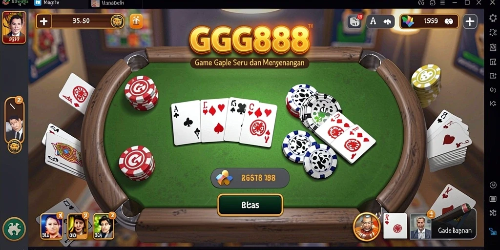 Tampilan gameplay GGG888 yang menarik dan interaktif.