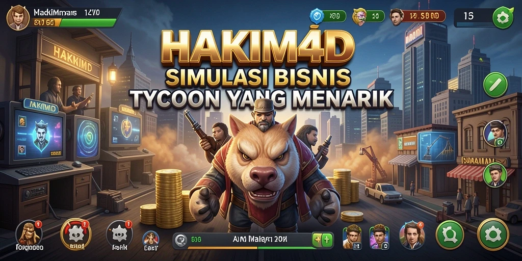 Screenshot HAKIM4D yang menunjukkan gameplay Tycoon yang menarik.