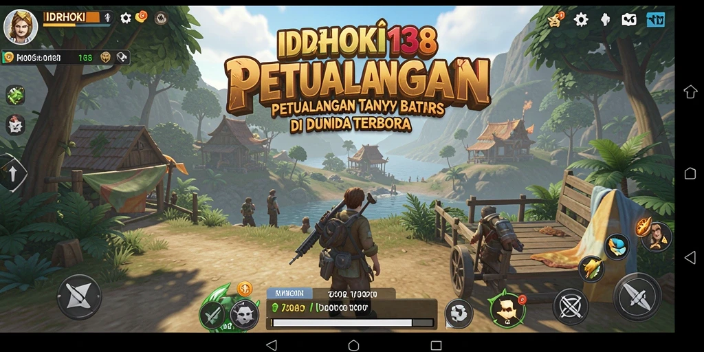 Tampilan gameplay Open World yang menakjubkan di IDRHOKI138.