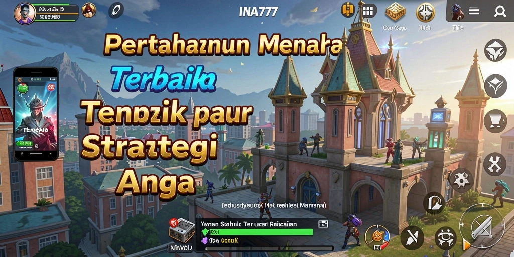 Tangkapan layar INA777 menampilkan aksi pertahanan menara yang mendebarkan.