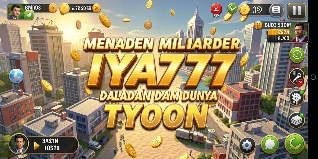 Screenshot utama IYA777 menampilkan aksi gameplay Tycoon yang seru.