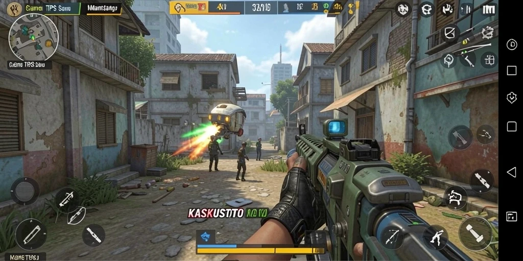 Gameplay seru dalam KASKUSTOTO yang menampilkan aksi pertarungan.