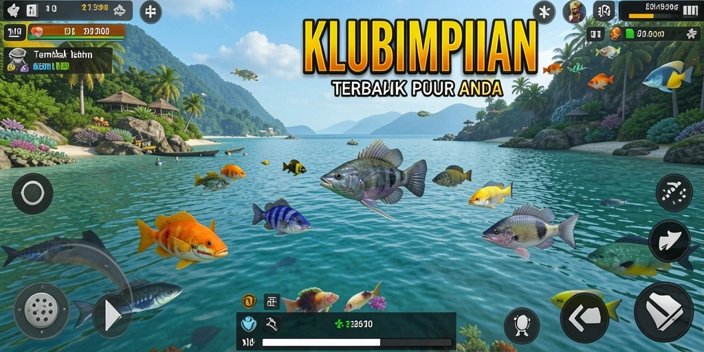 Gameplay seru Tembak Ikan di KLUBIMPIAN.