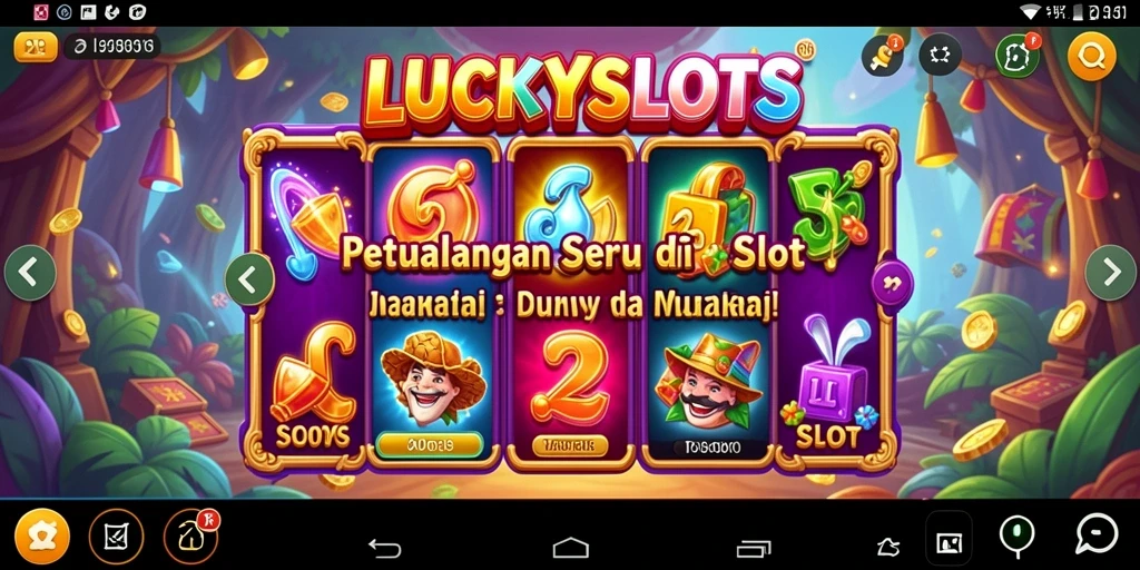 Tangkapan layar dari gameplay seru di LUCKYSLOTS.