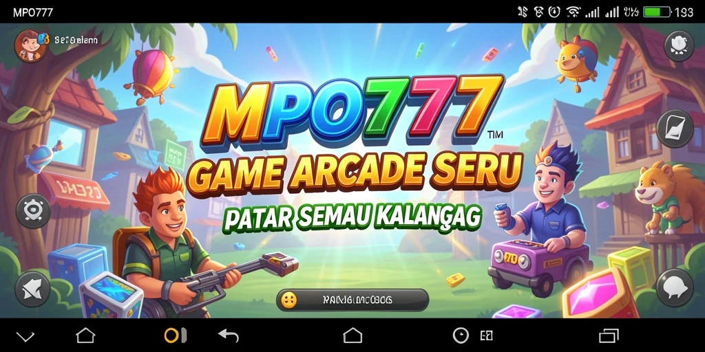 Tampilan menarik MPO777 saat gameplay Arcade yang mengasyikkan.