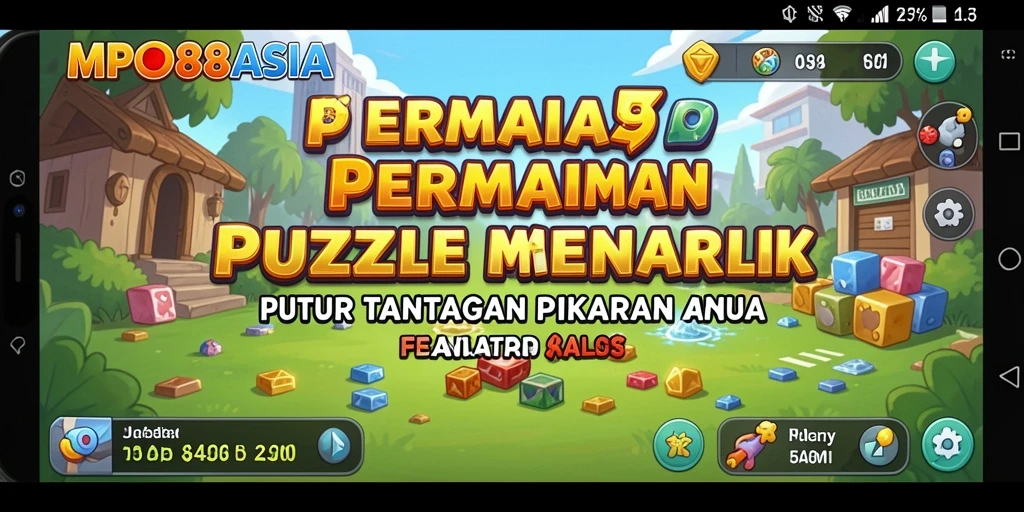 Tampilan gameplay MPO88ASIA yang penuh warna dan menantang.