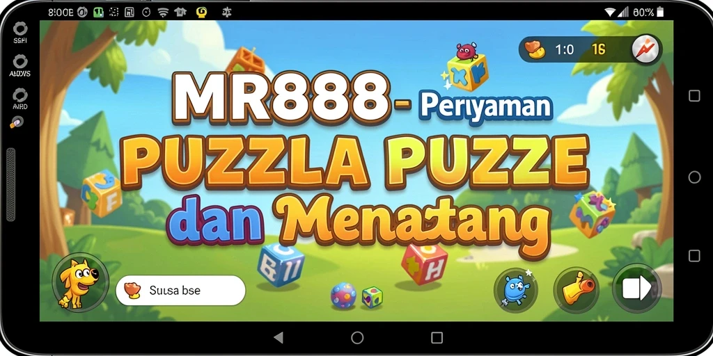 Screenshot gameplay MR888 menampilkan teka-teki yang menantang dan menarik.