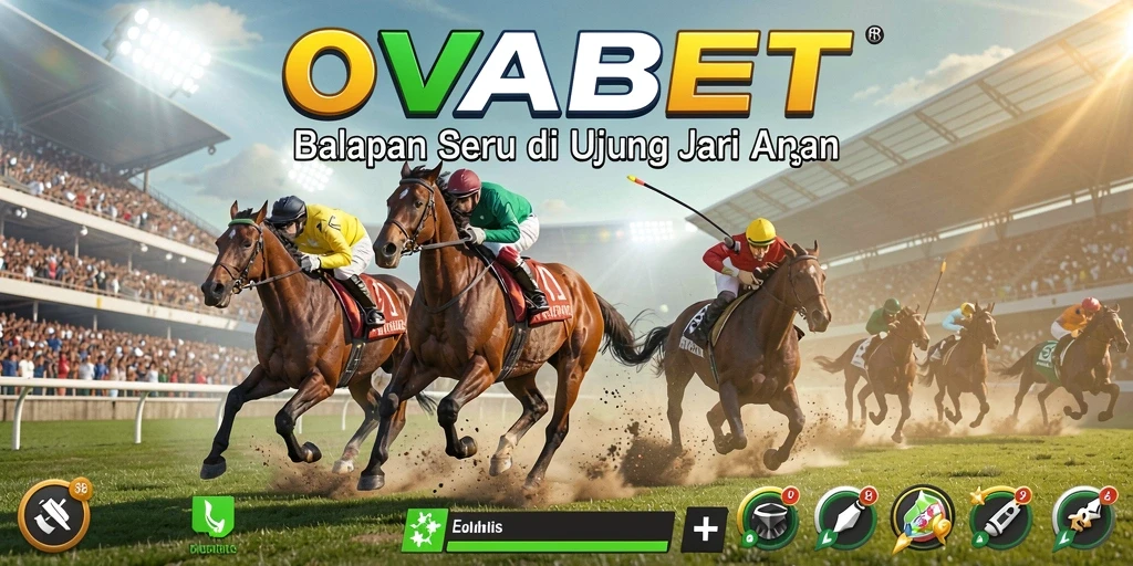 Tampilan balapan seru dengan grafis memukau di OVABET