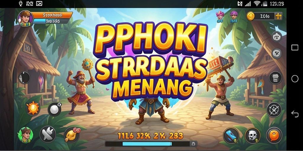 Tangkapan layar gameplay PPHOKI yang menunjukkan aksi strategi yang mendebarkan.