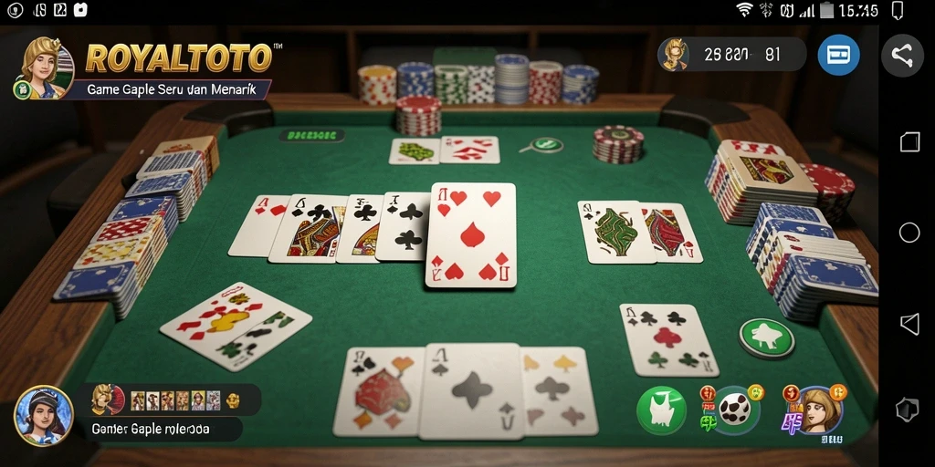 Tampilan gameplay seru dan interaktif di ROYALTOTO dengan pemain dari seluruh Indonesia.