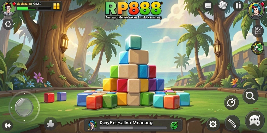 Diagram puzzle menantang yang penuh warna dari RP888.