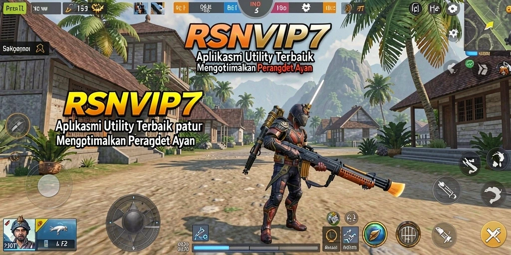 Tampilan antarmuka RSNVIP7 yang sederhana dan fungsional.
